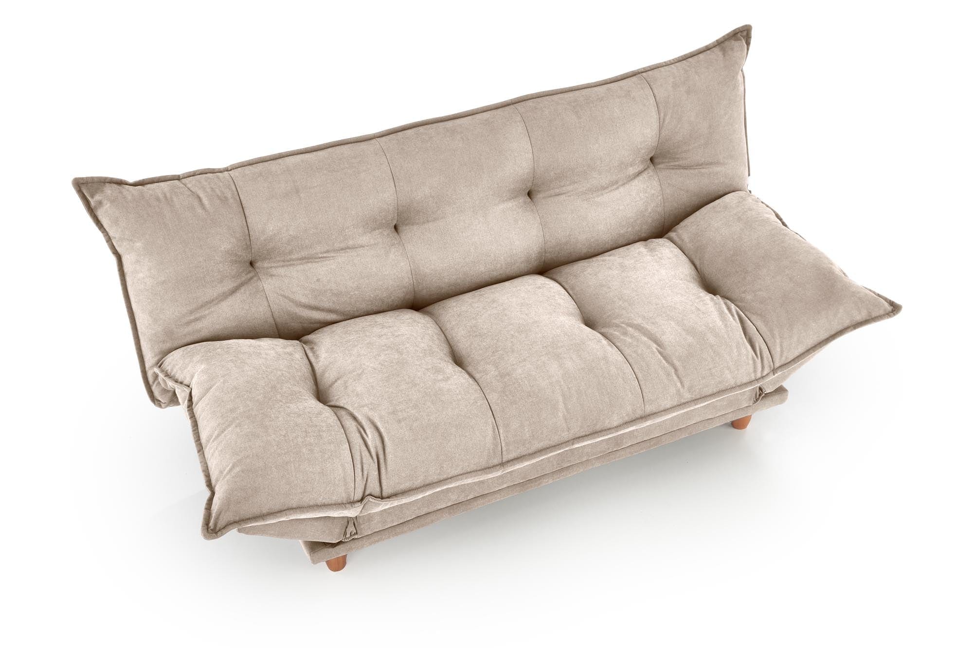 Halmar Divano Letto 3 posti in tessuto Pillow Beige