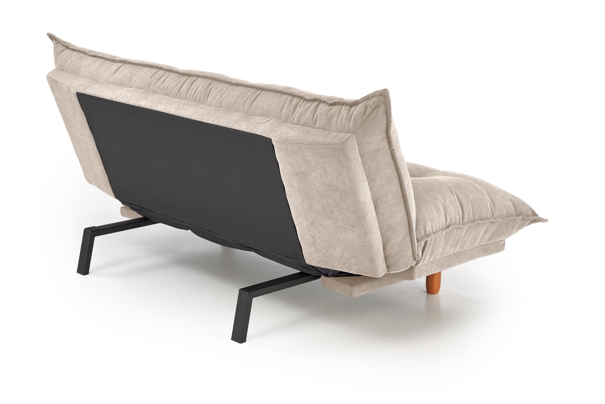 Halmar Divano Letto 3 posti in tessuto Pillow Beige