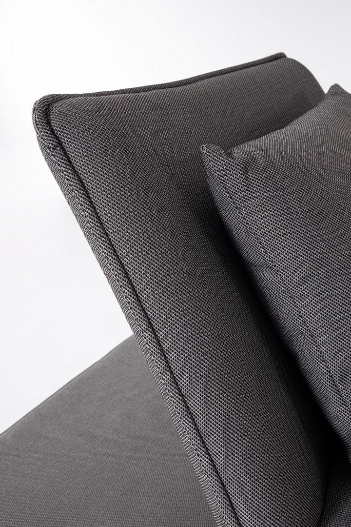 Bizzotto Lettino da giardino Viper Antracite