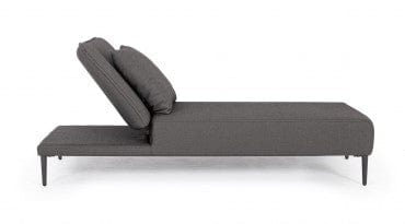 Bizzotto Lettino da giardino Viper Antracite