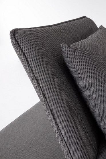 Bizzotto Lettino da giardino Viper Antracite