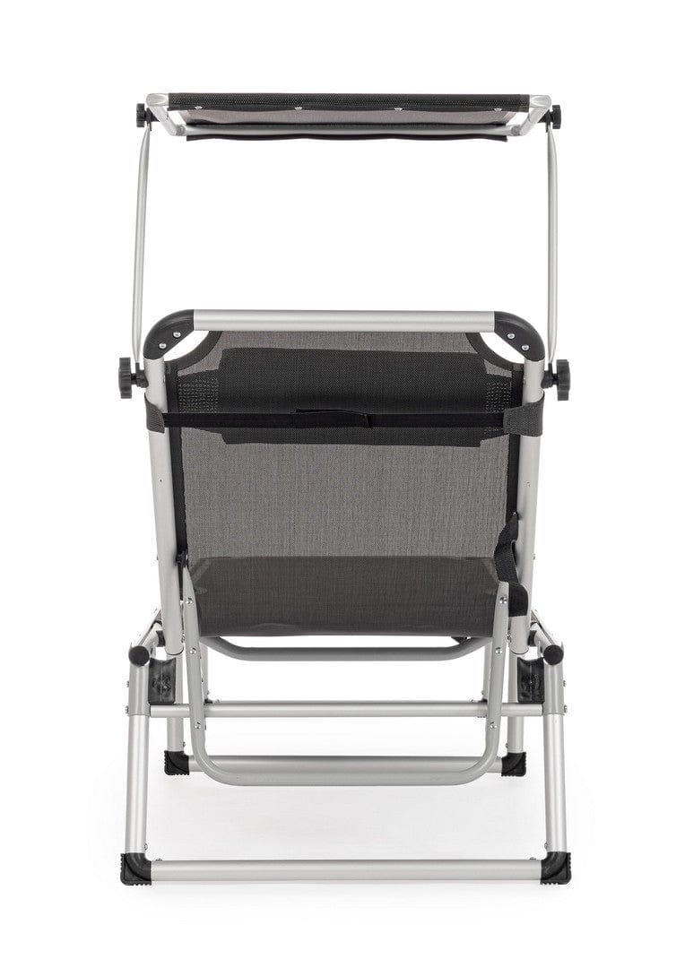 Bizzotto Lettino pieghevole da giardino Cayo Antracite