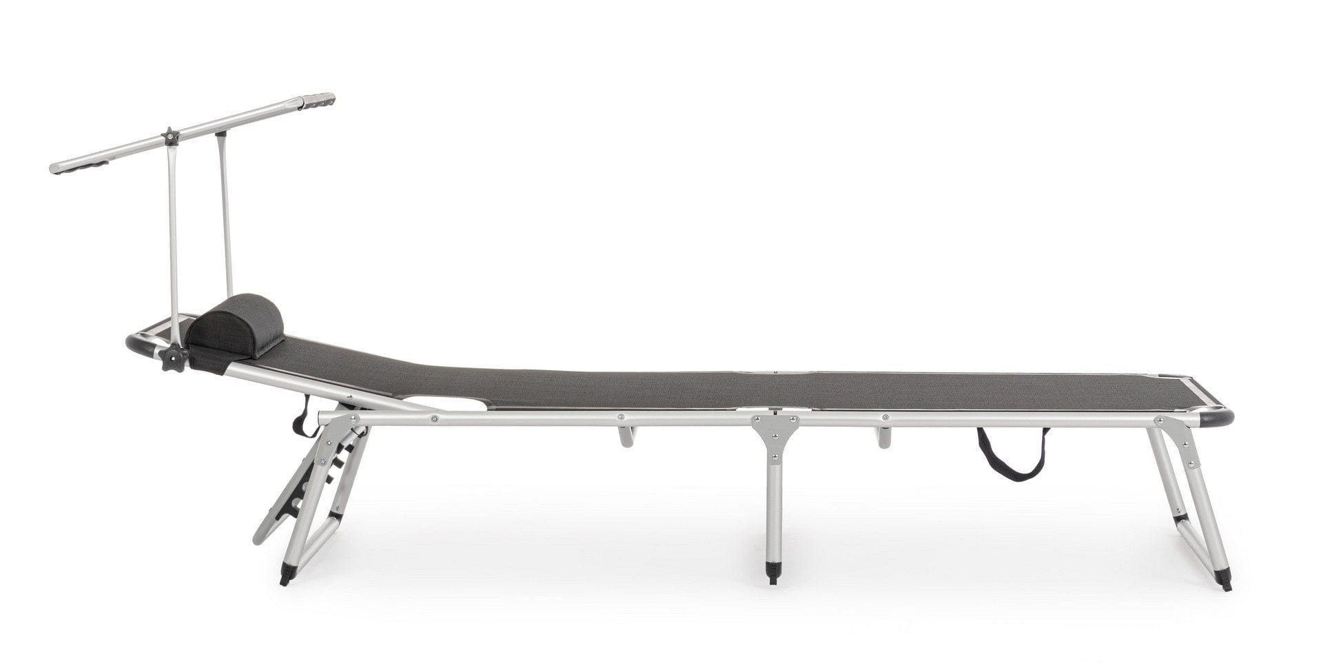 Bizzotto Lettino pieghevole da giardino Cayo Antracite