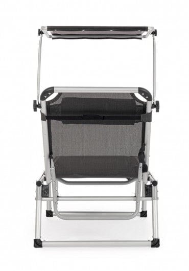 Bizzotto Lettino pieghevole da giardino Cayo Antracite