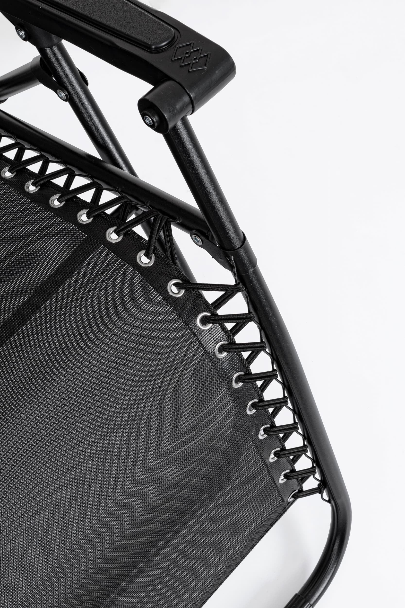 Lettino pieghevole da giardino Morgan Nero (1) & BIZZZT-SEZLONG-MORGAN-081502