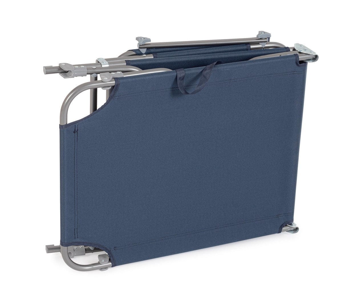 Bizzotto Lettino pieghevole da giardino Oristano Blu