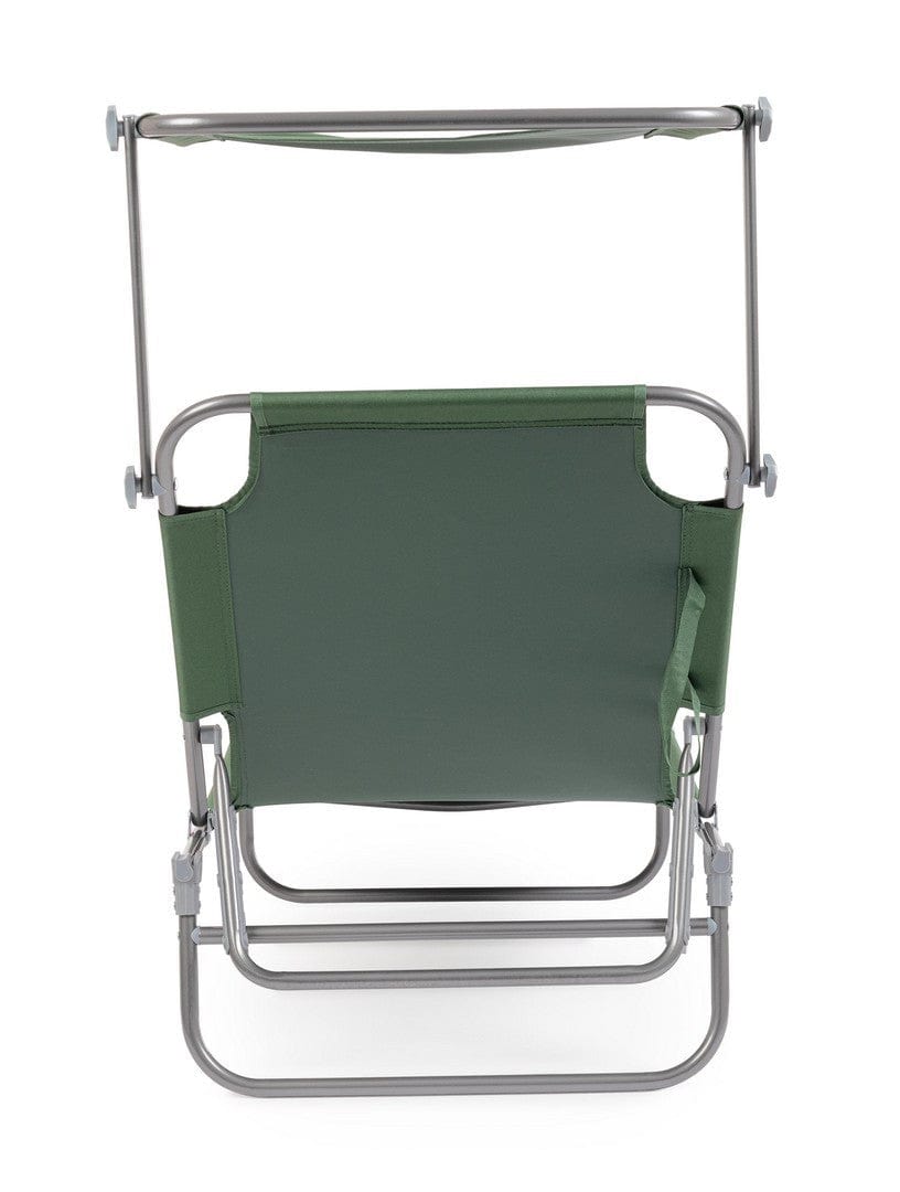 Bizzotto Lettino pieghevole da giardino Oristano Verde