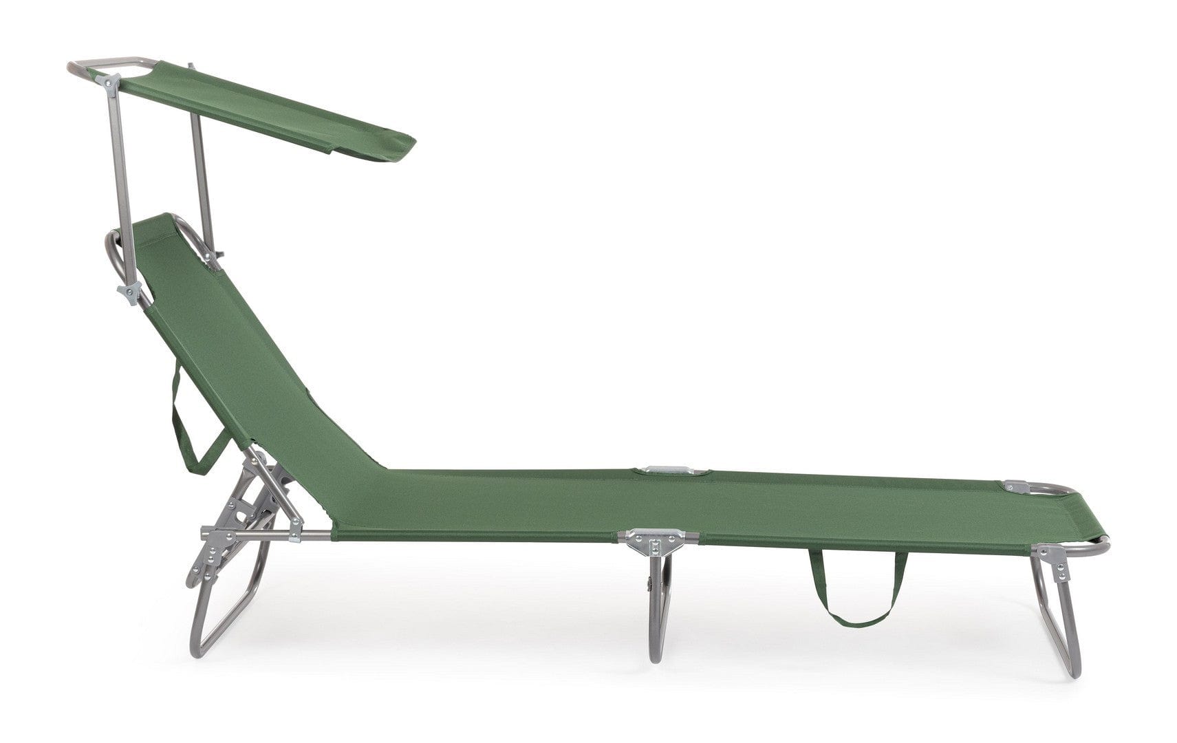 Bizzotto Lettino pieghevole da giardino Oristano Verde
