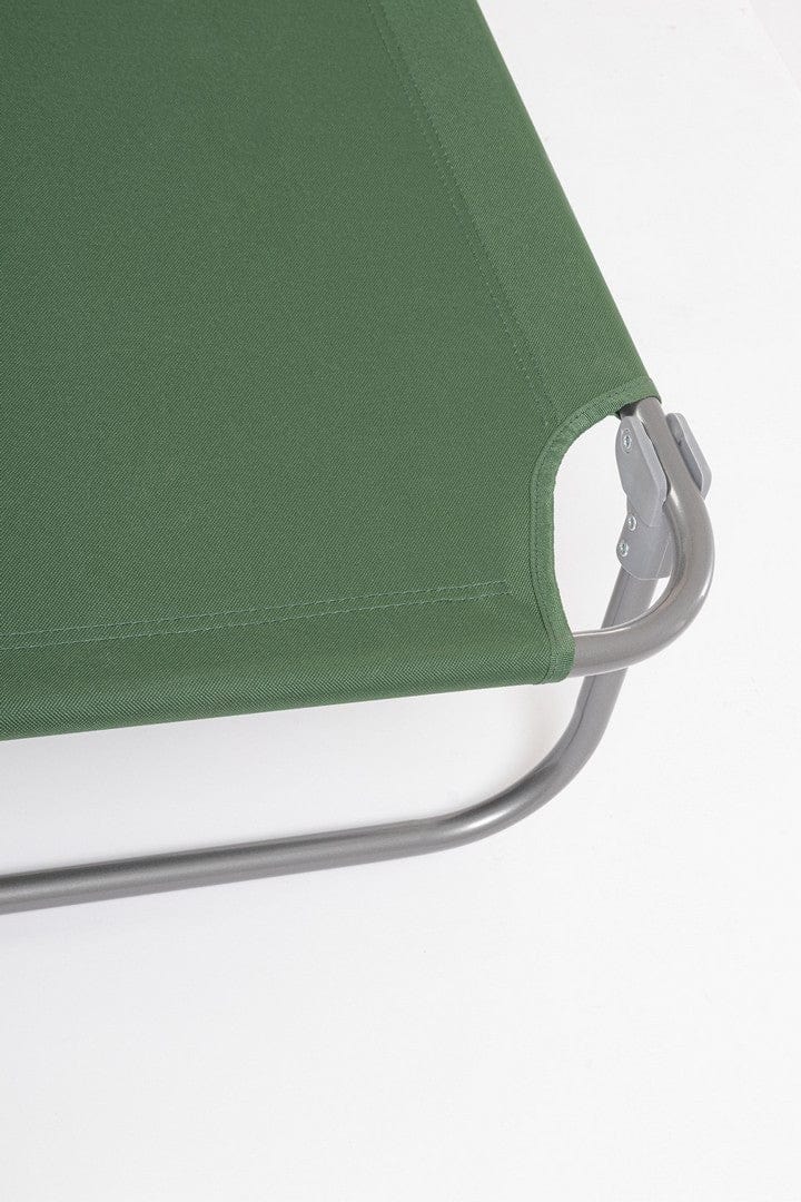 Bizzotto Lettino pieghevole da giardino Oristano Verde