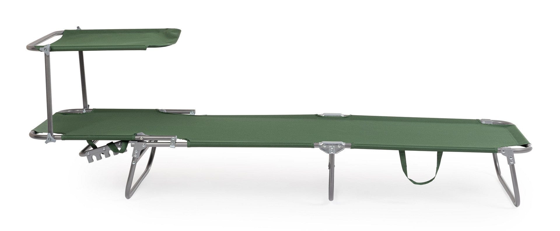 Bizzotto Lettino pieghevole da giardino Oristano Verde