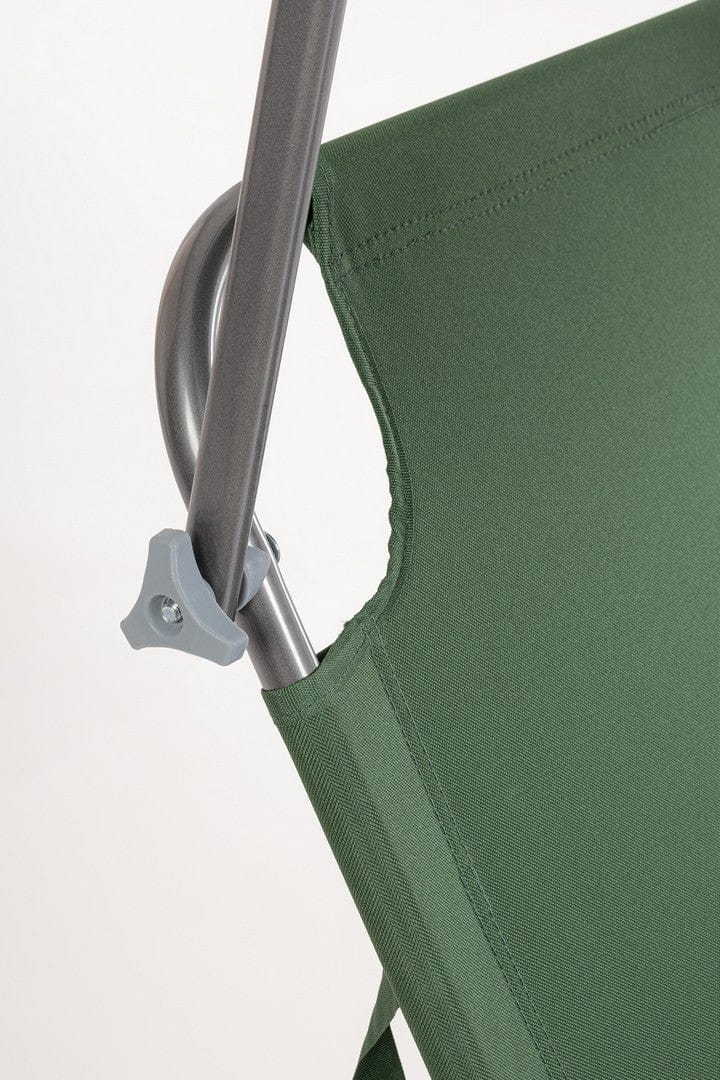 Bizzotto Lettino pieghevole da giardino Oristano Verde