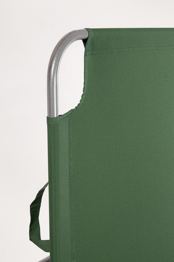 Bizzotto Lettino pieghevole da giardino Oristano Verde