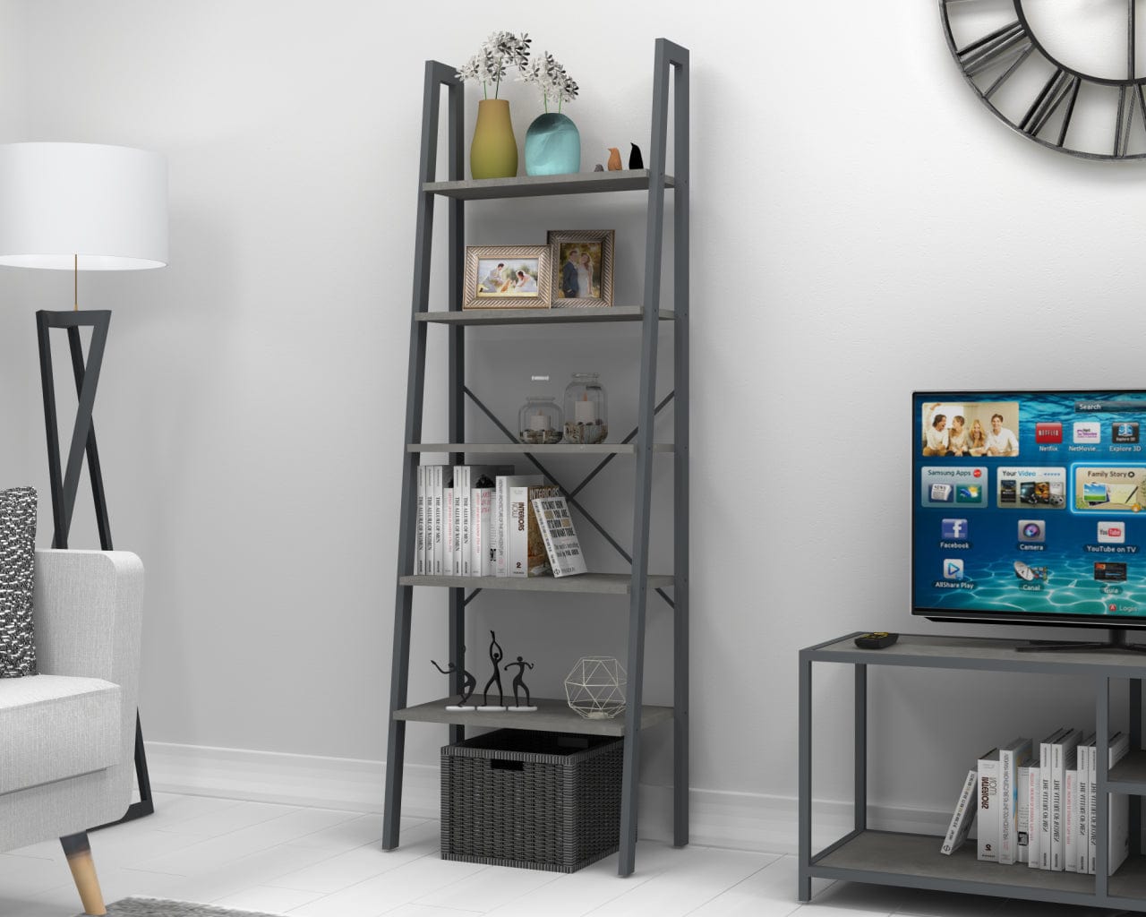 Libreria Fort Grigio