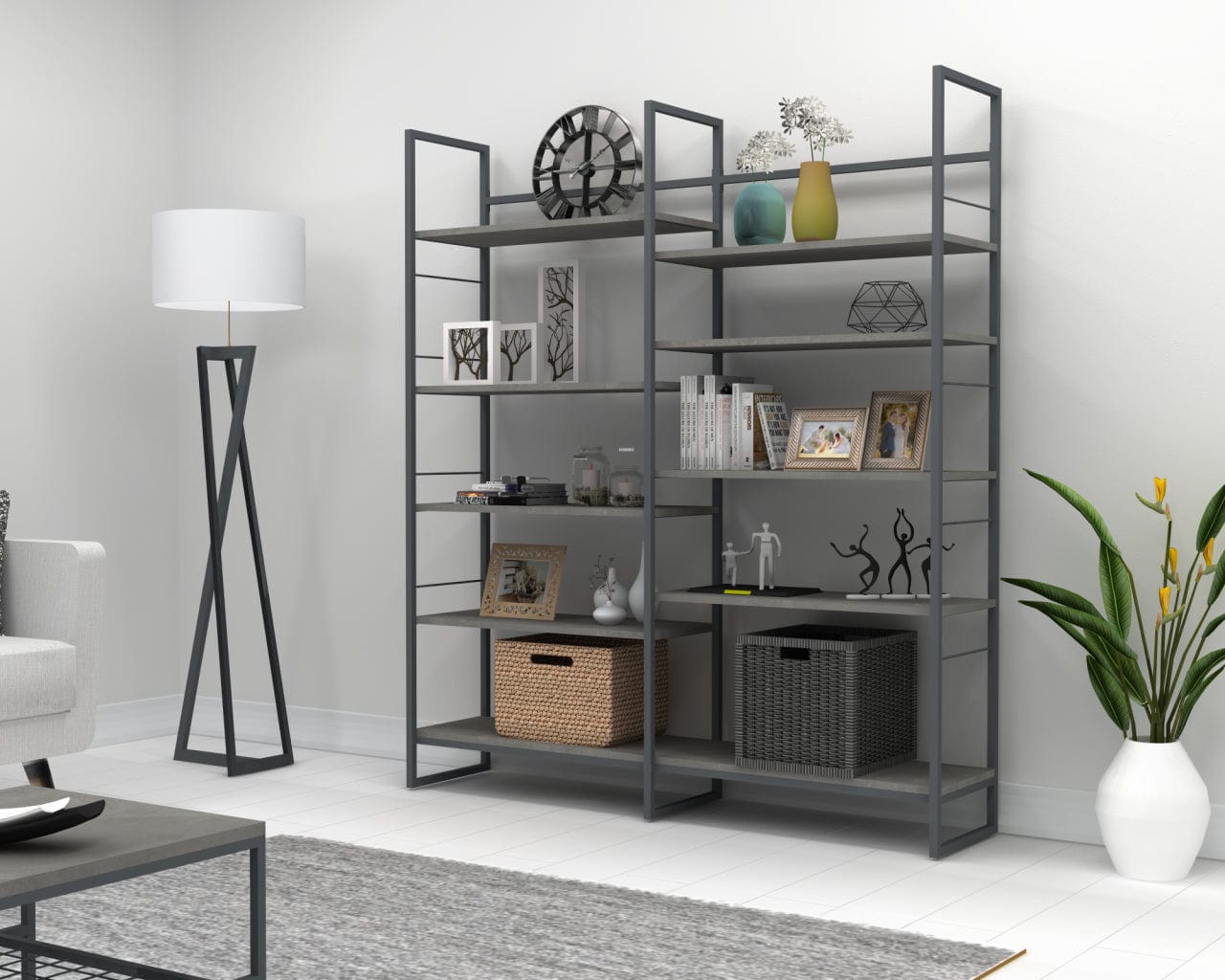 Libreria Kary Grigio