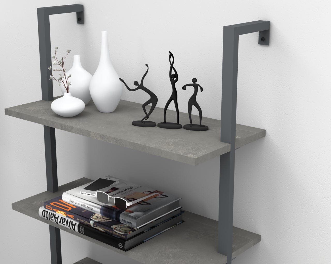 Libreria New Smart Grigio (1)