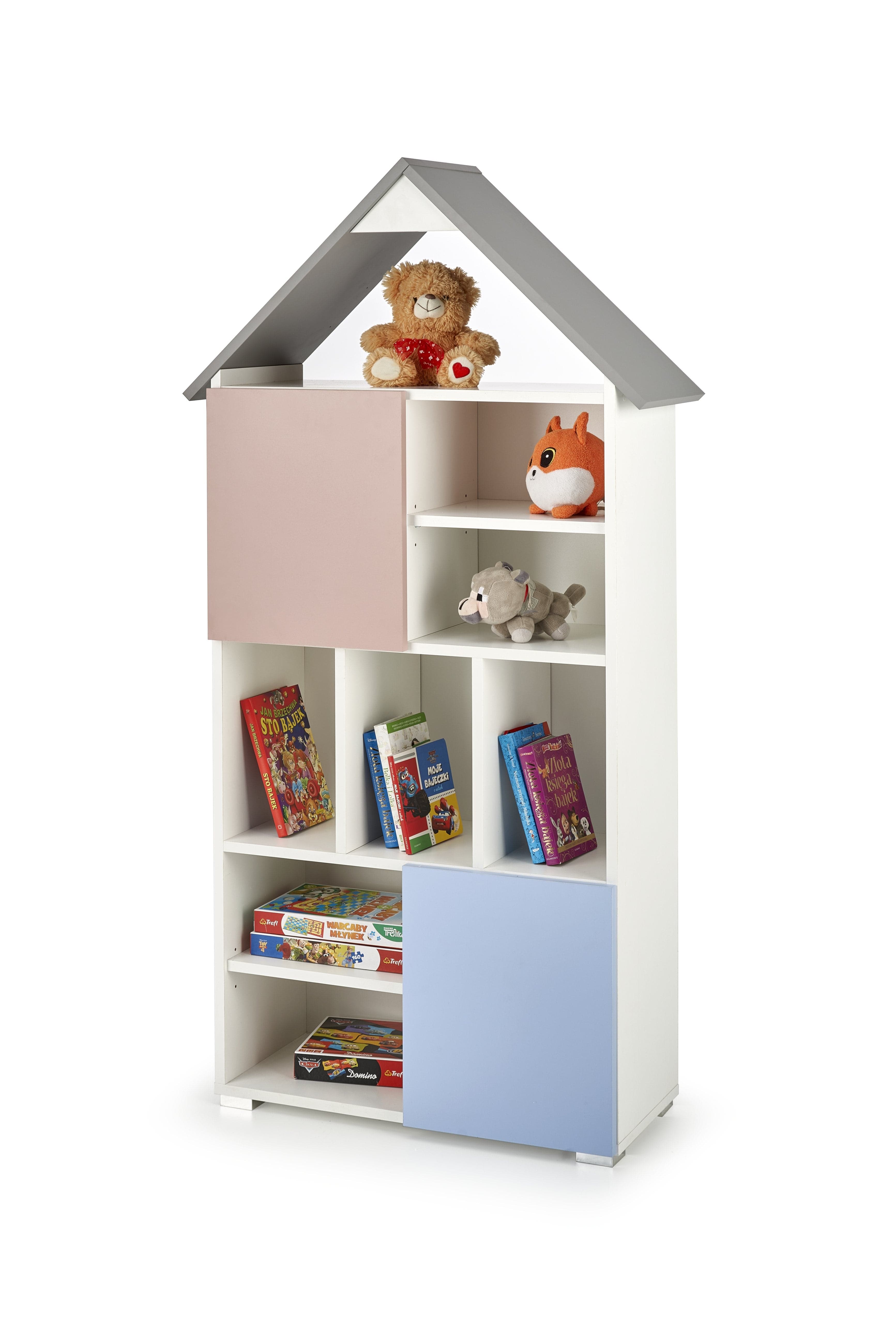 Halmar Libreria per bambini Fati XL Multicolore