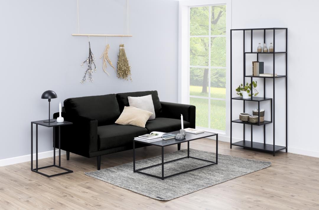 Actona Libreria Seaford Nero