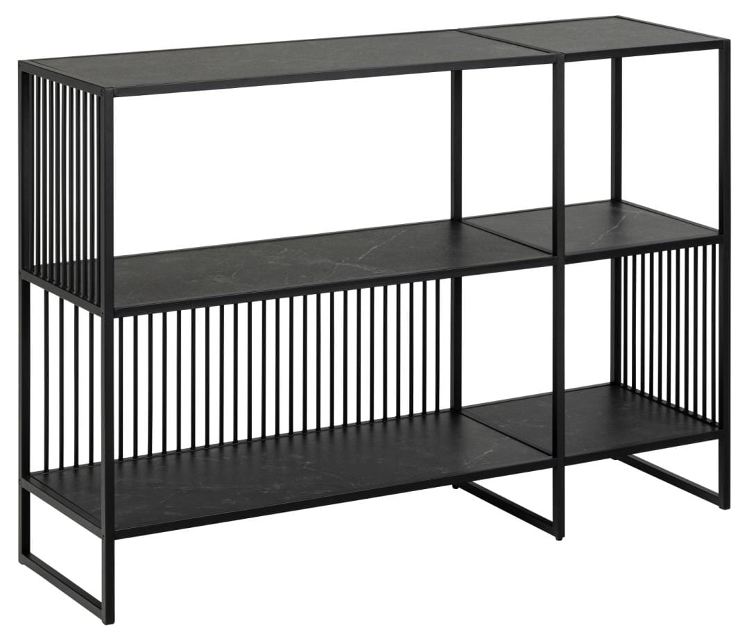 Actona Libreria Strington Nero