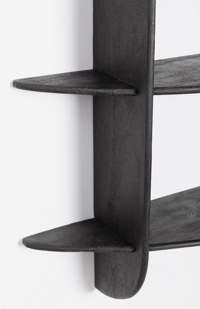 Bizzotto Mensola da muro Westwood 3S Nero