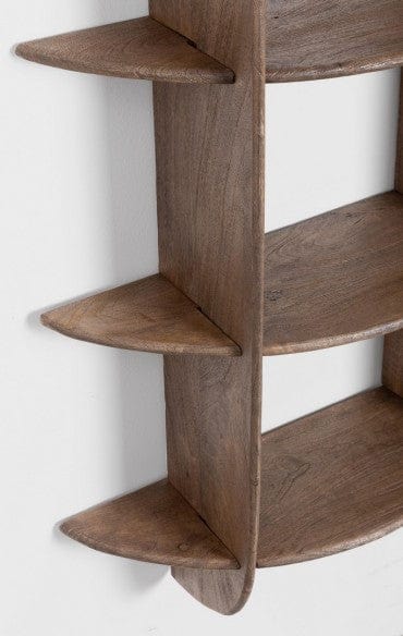 Bizzotto Mensola da muro Westwood 5S Marrone