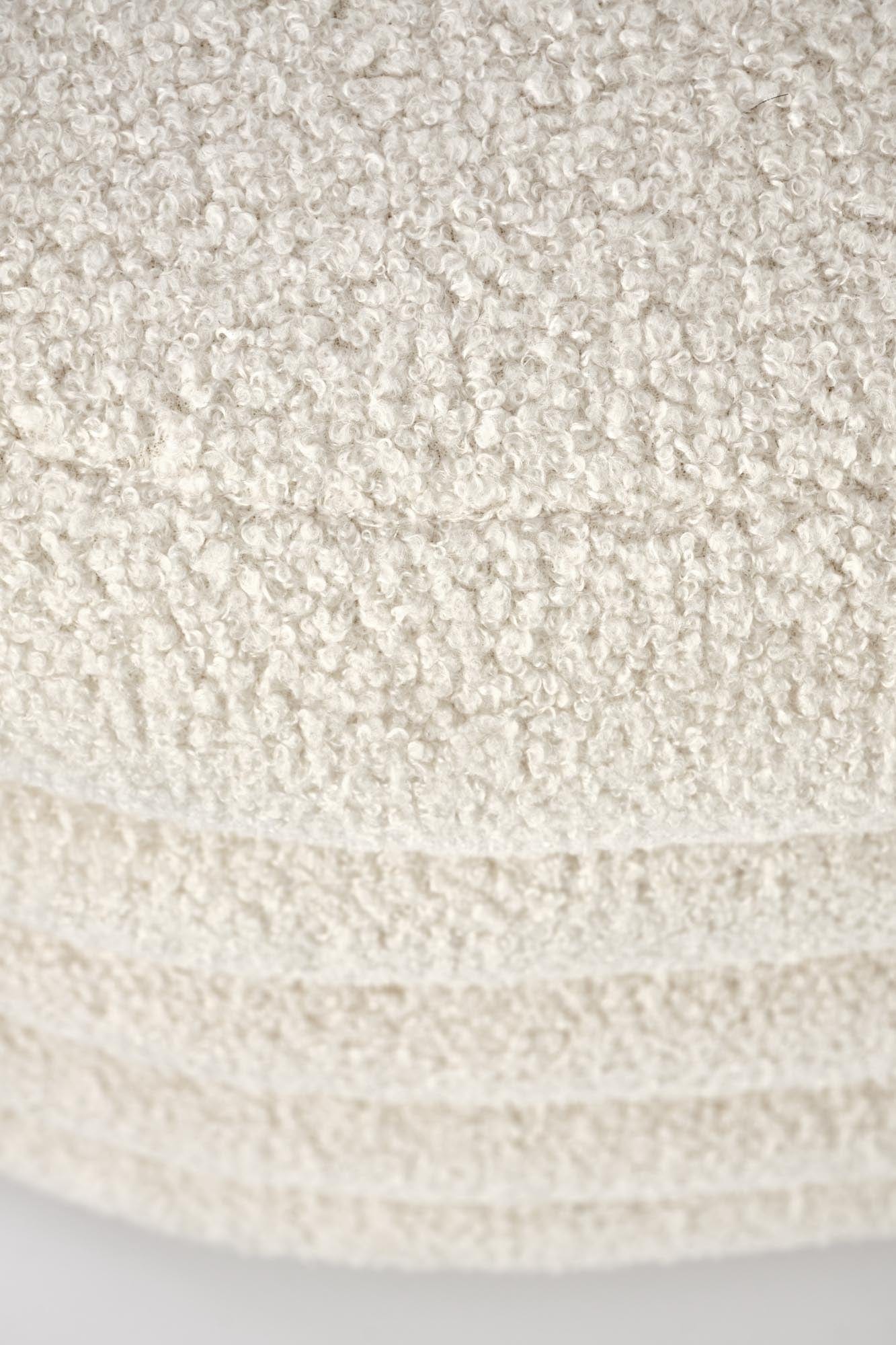 Halmar Panca con contenitore in tessuto Bliss Crema