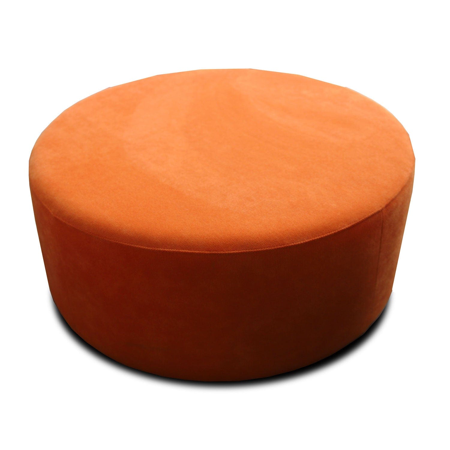 Pouf in ecopelle Donut Arancia