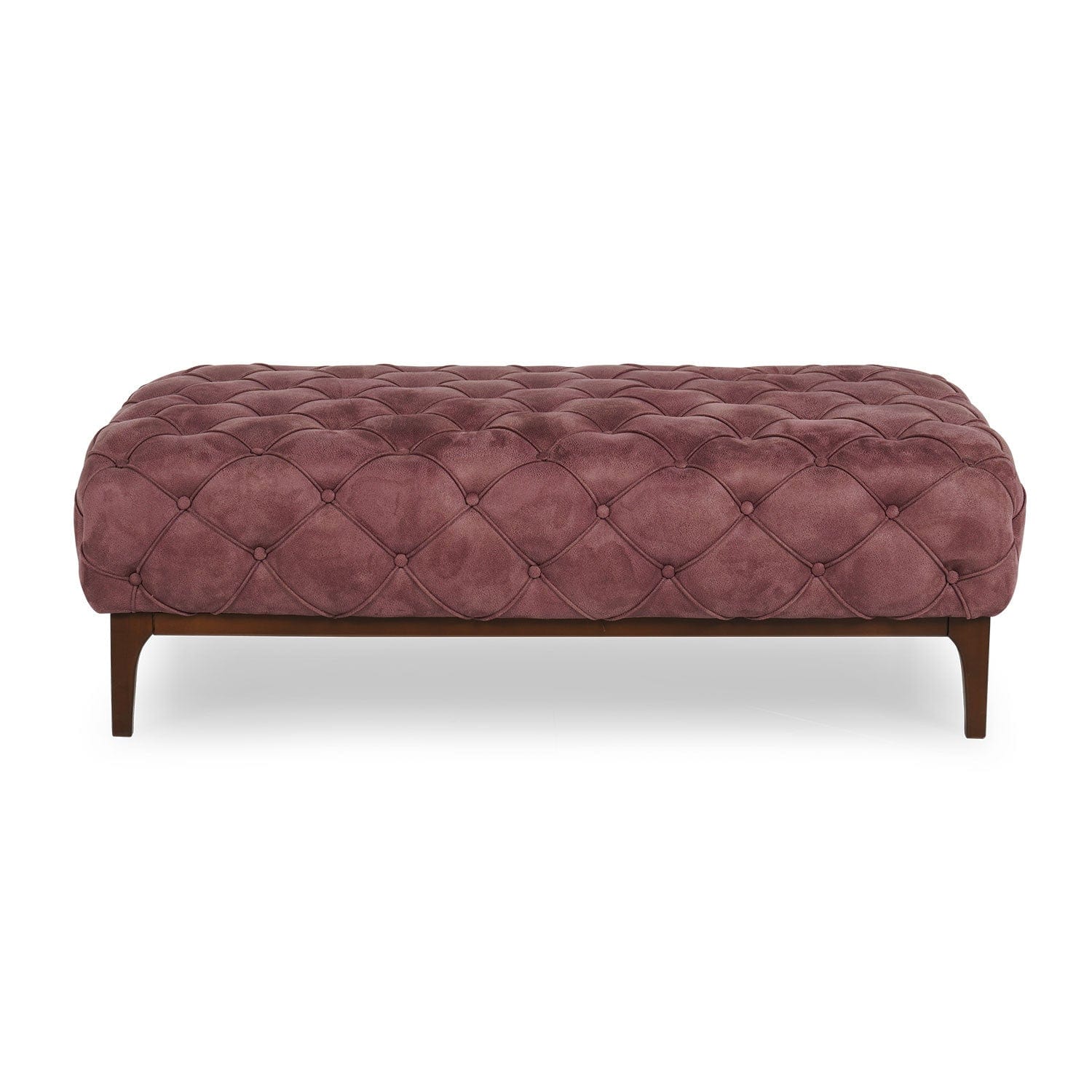 Pouf in ecopelle Fashion Rosa
