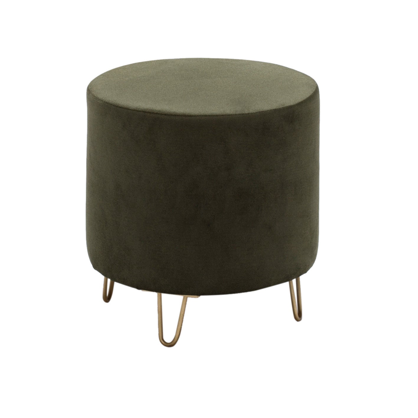 Pouf in tessuto Asmara Verde (1)