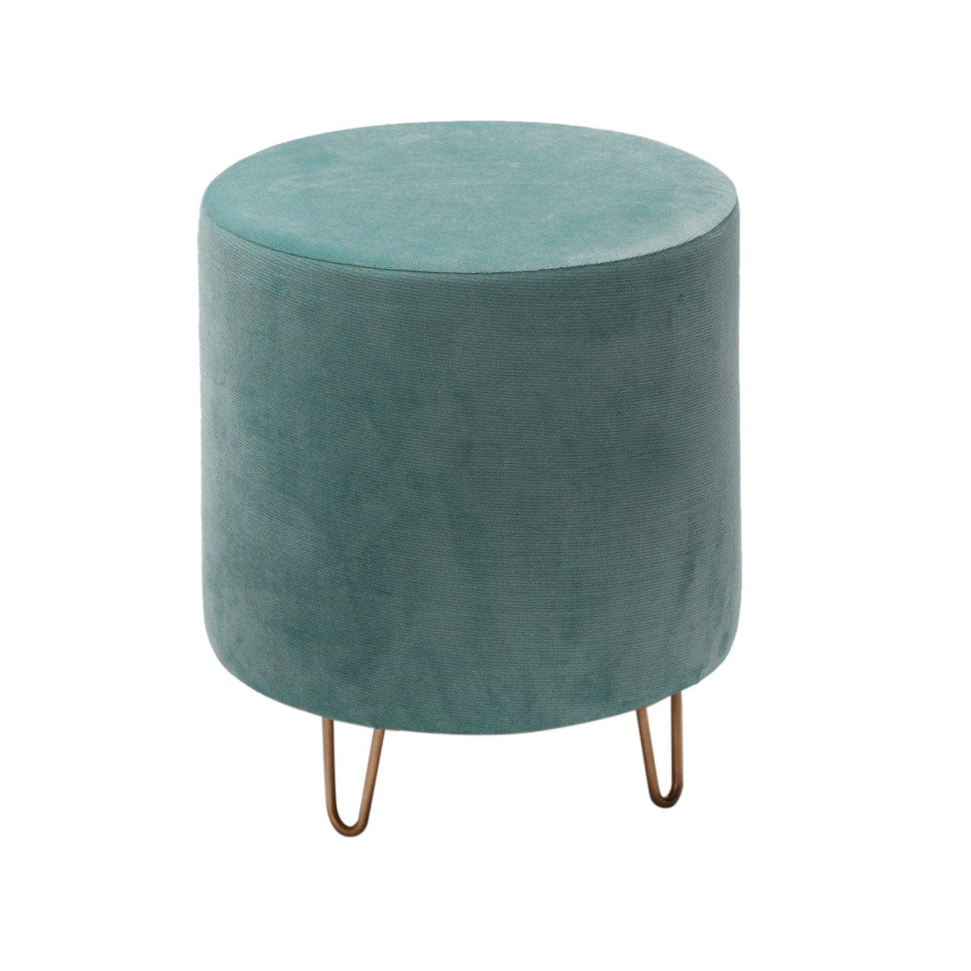 Pouf in tessuto Asmara Verde (1)