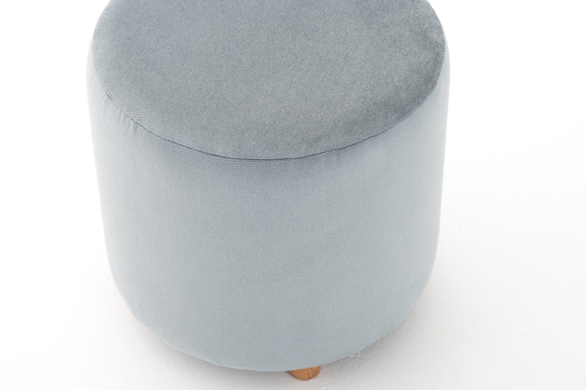 Pouf in tessuto Begon Grigio (4)