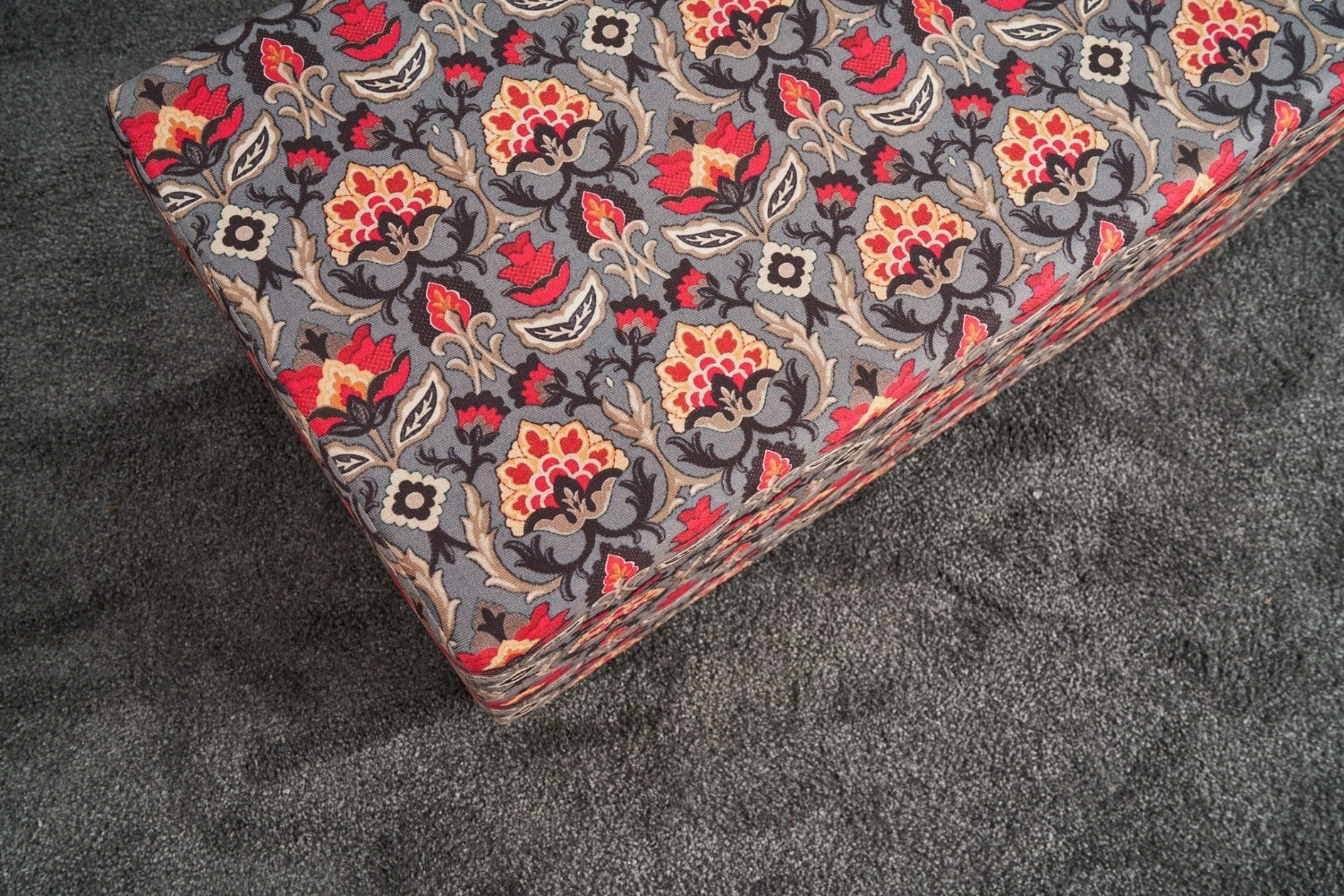 Pouf in tessuto Bonita Rectangle Multicolore (3)
