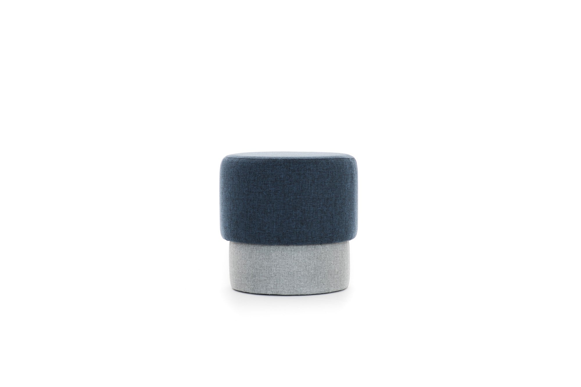Pouf in tessuto Felix Blu (5)
