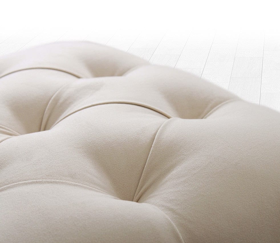 Pouf in tessuto Floral Crema (2)