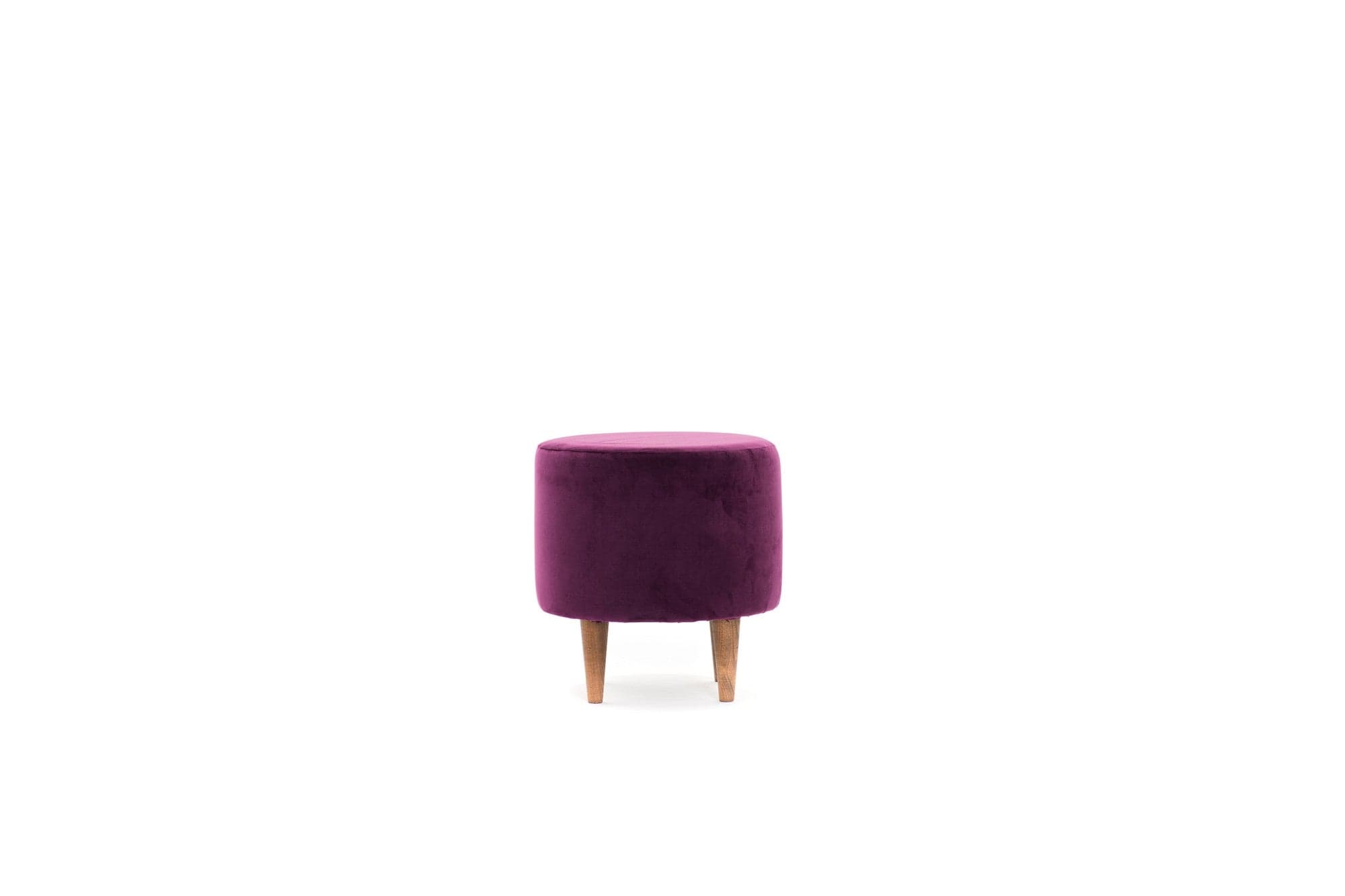Pouf in tessuto Liza Violetto (2)