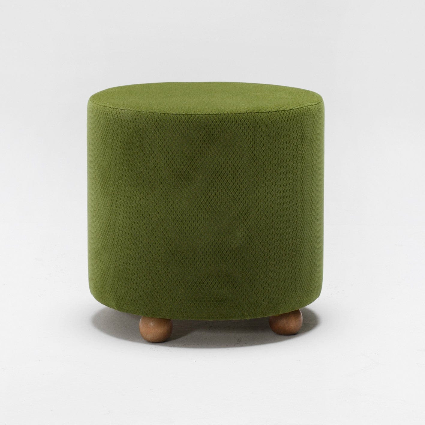 Pouf in tessuto Mario Verde (1)