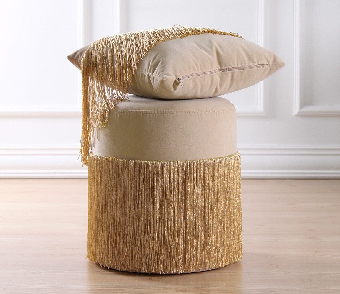 Pouf in tessuto Merkür Oro (6)