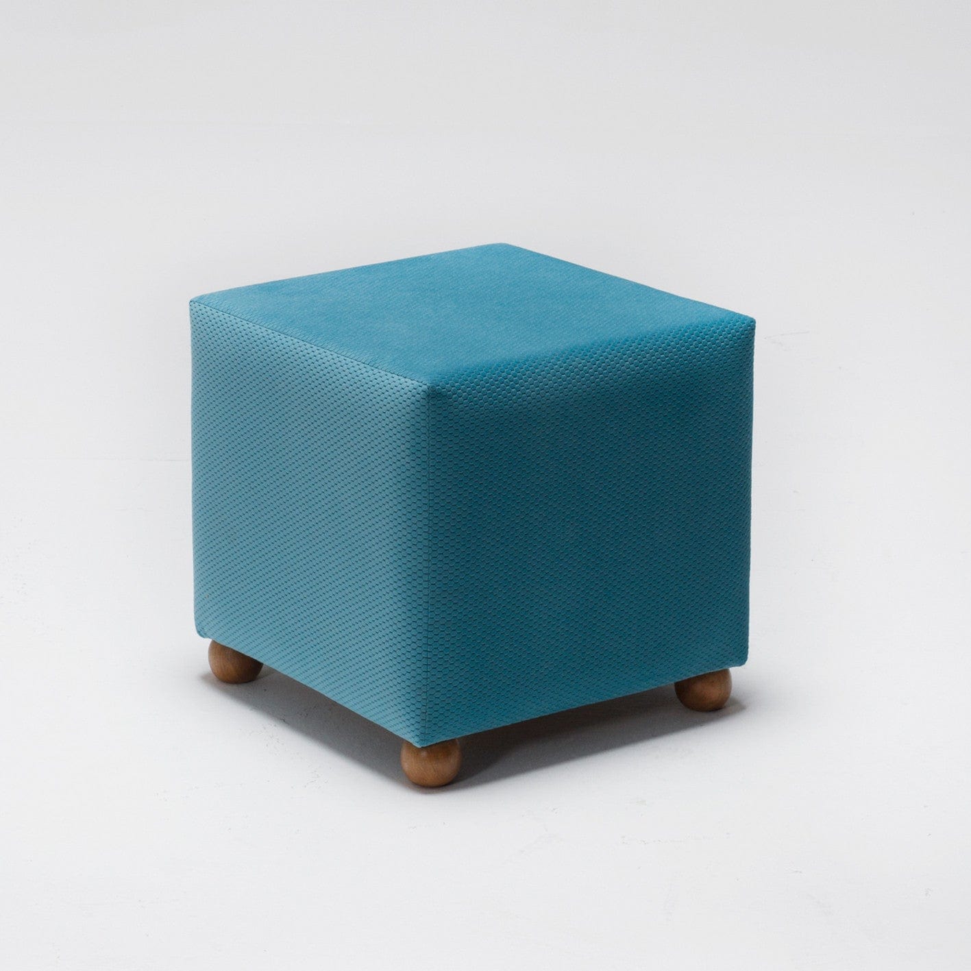 Pouf in tessuto Ranma Blu