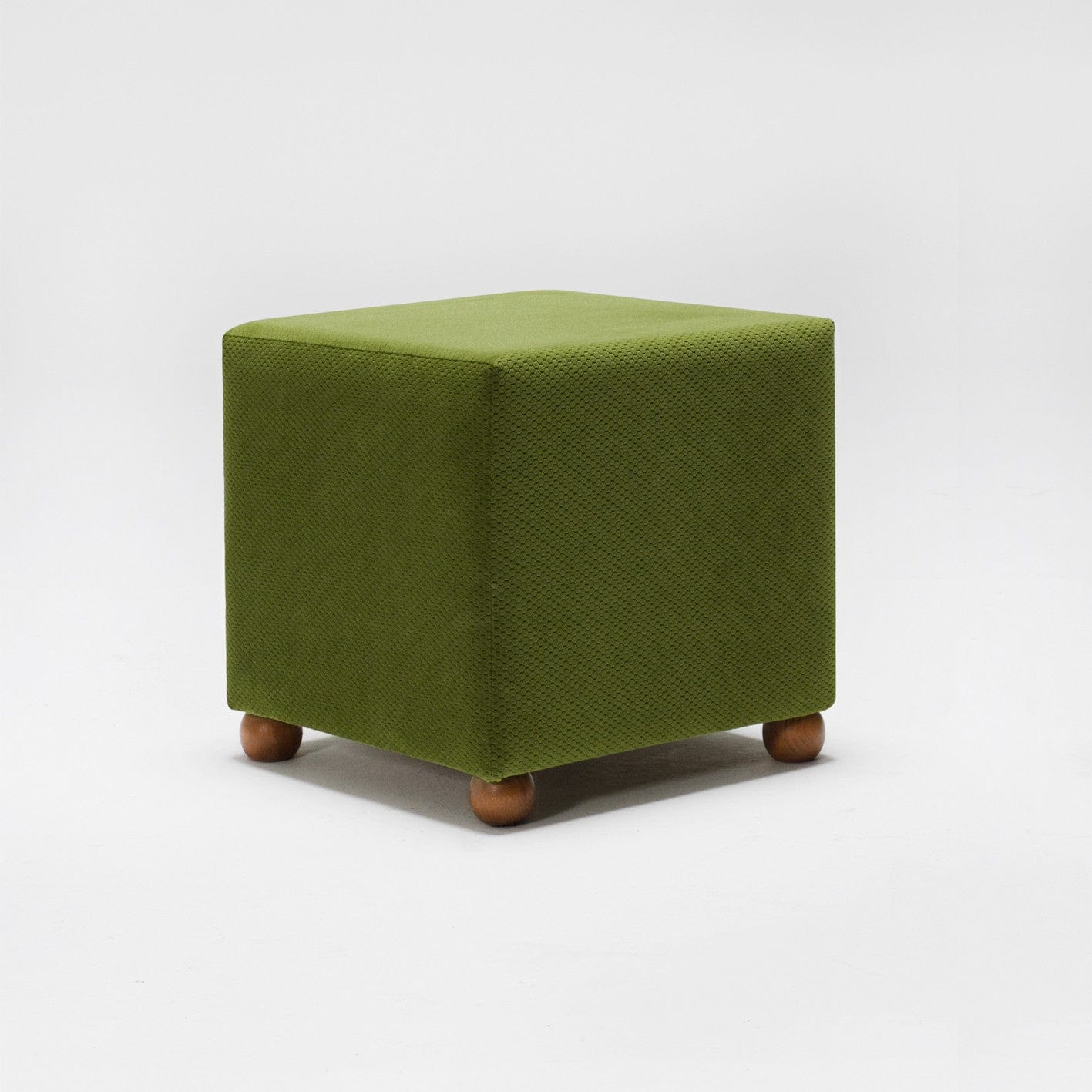 Pouf in tessuto Ranma Verde (1)