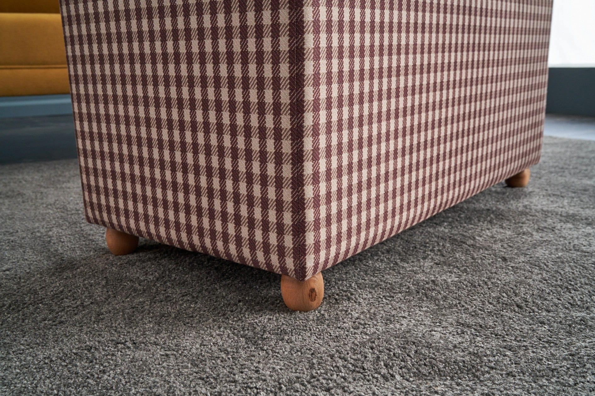 Pouf in tessuto Vera Rectangle Multicolore (3)