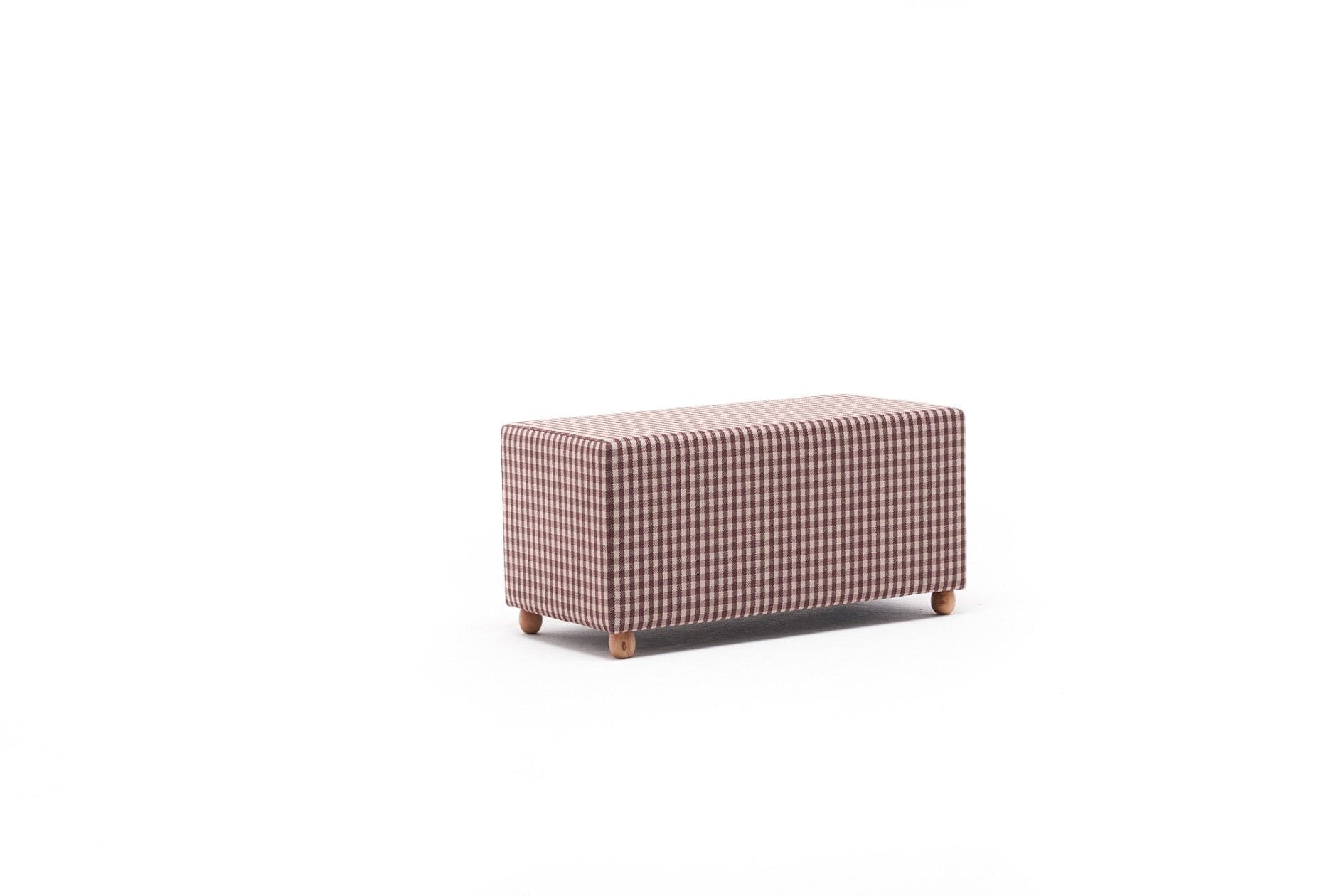 Pouf in tessuto Vera Rectangle Multicolore (4)