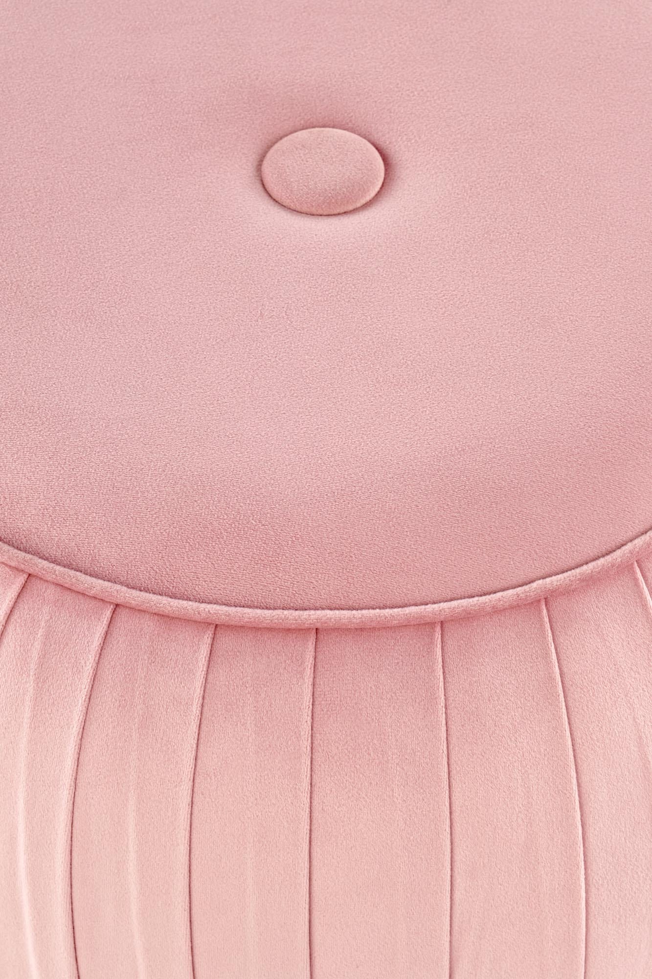Halmar Pouf in velluto Aladin Rosa