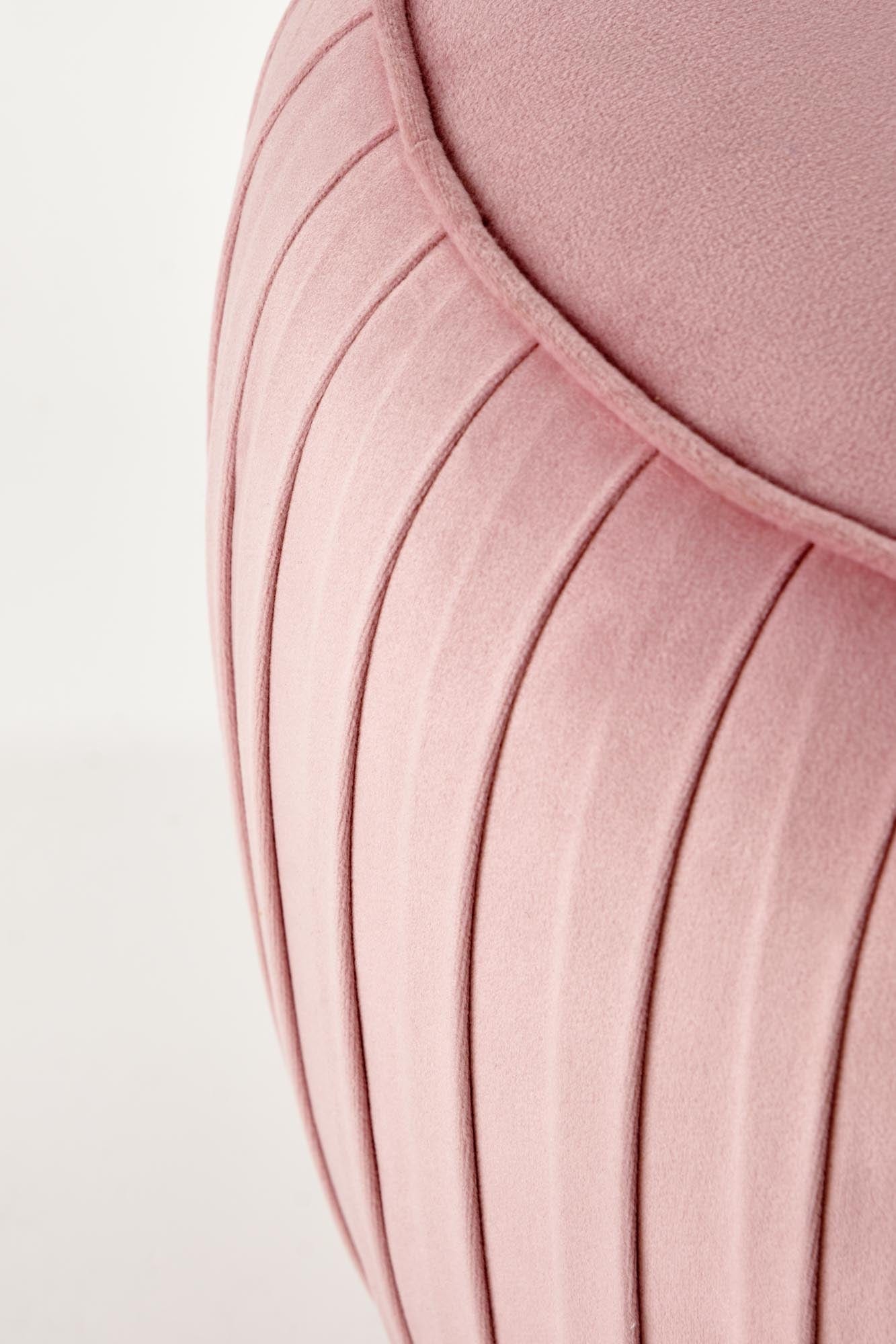 Halmar Pouf in velluto Aladin Rosa