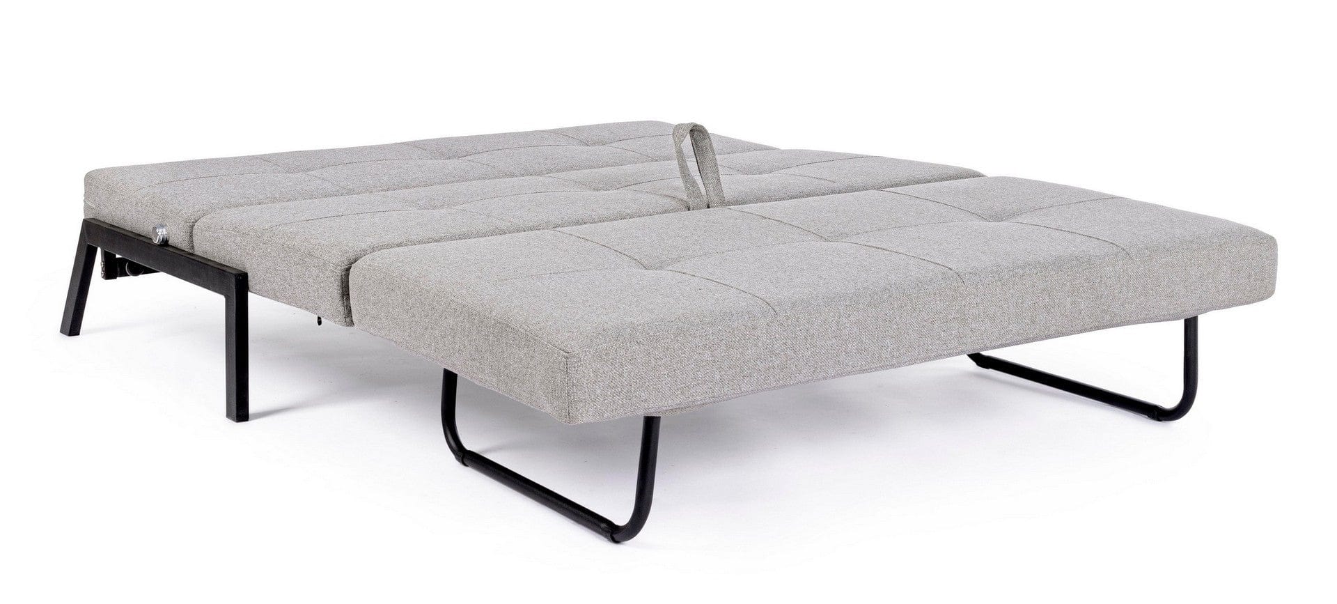 Bizzotto Divano Letto 2 posti in tessuto Hayden Grigio