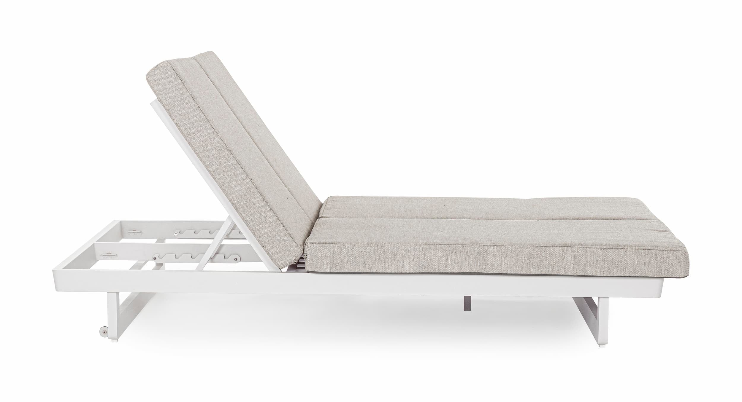 Lettino matrimoniale da giardino Infinity Bianco (2)