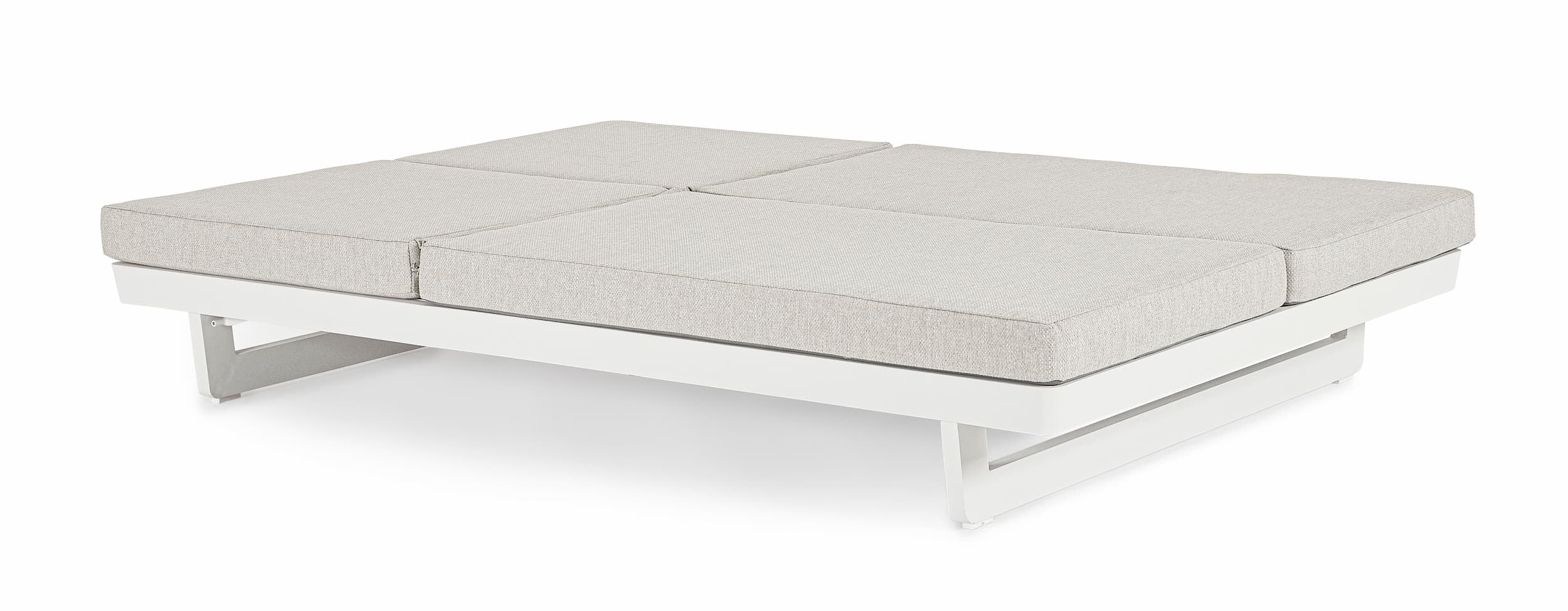 Lettino matrimoniale da giardino Infinity Bianco (5)