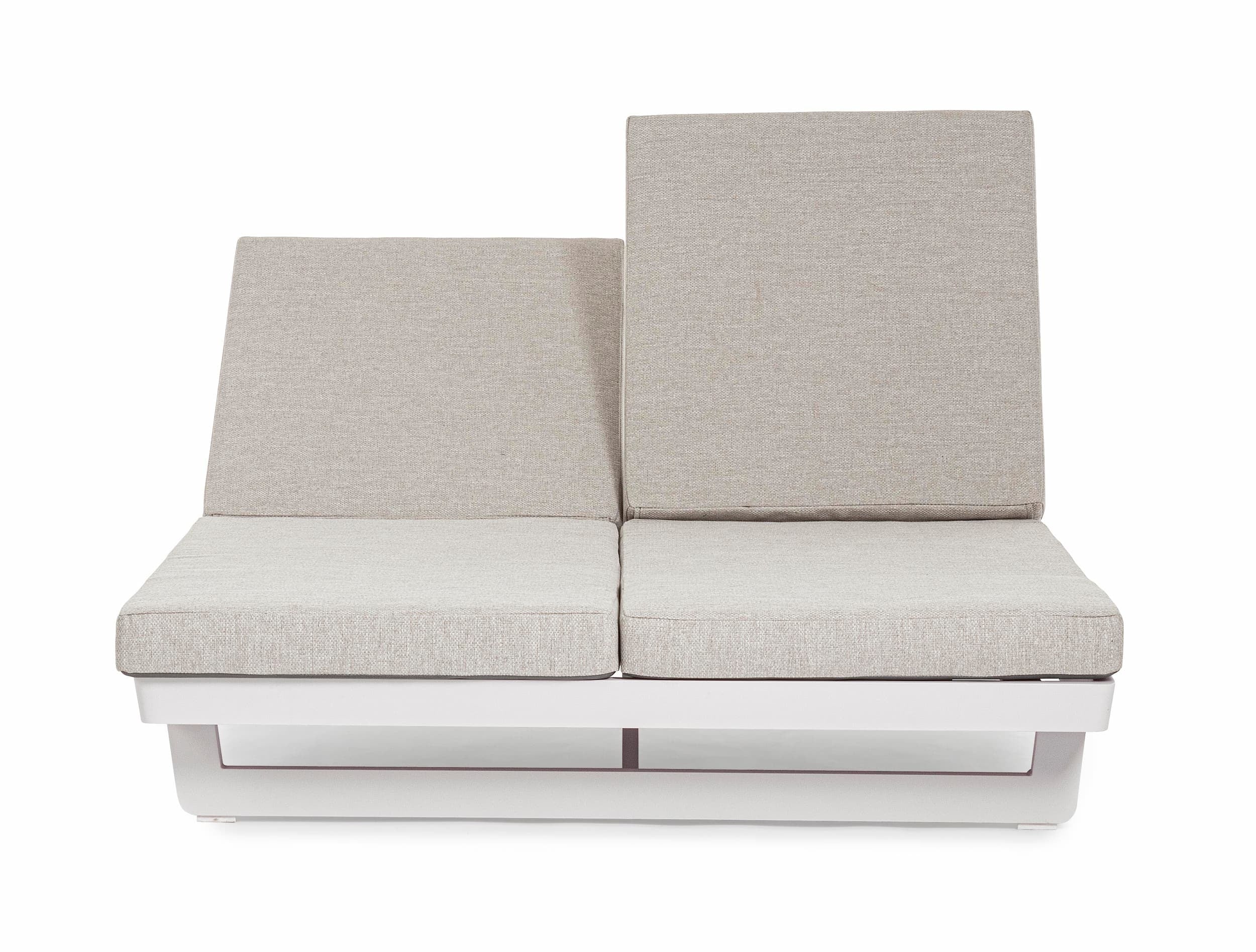 Lettino matrimoniale da giardino Infinity Bianco (7)