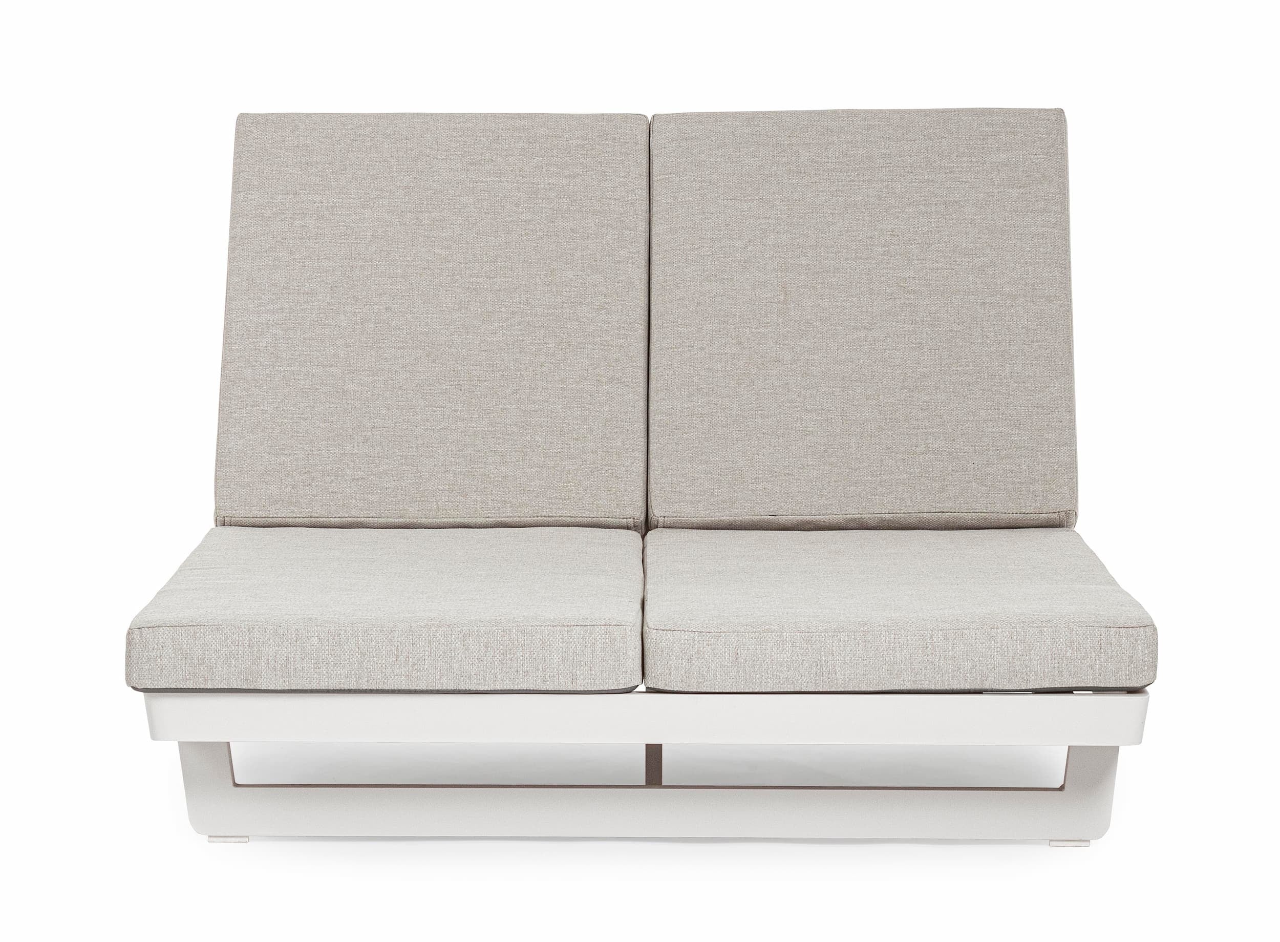 Lettino matrimoniale da giardino Infinity Bianco (8)