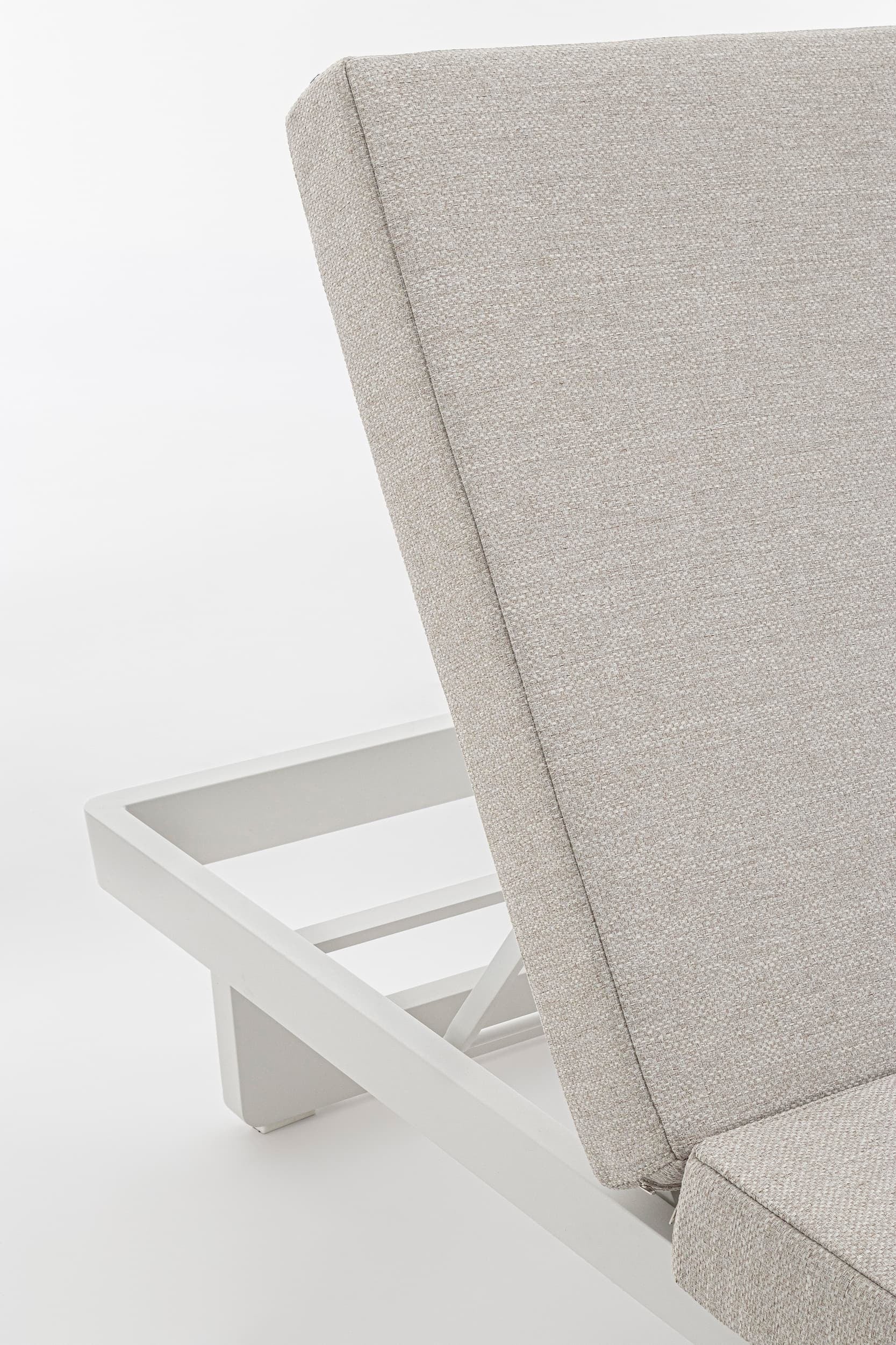 Lettino matrimoniale da giardino Infinity Bianco (12)