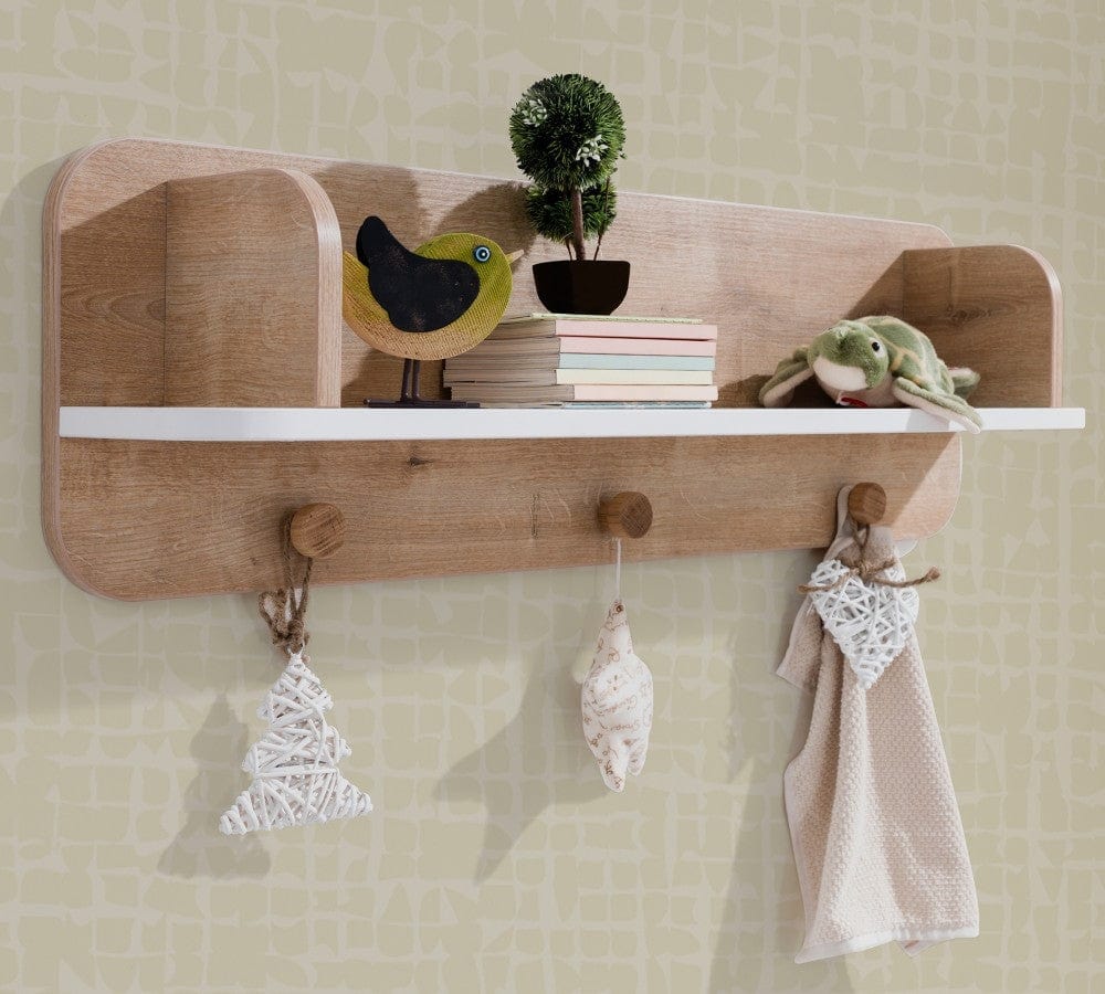 Lettino per bambini, in paglia, Natura Baby Nature / Bianco, l82xl15xh25 cm (1)