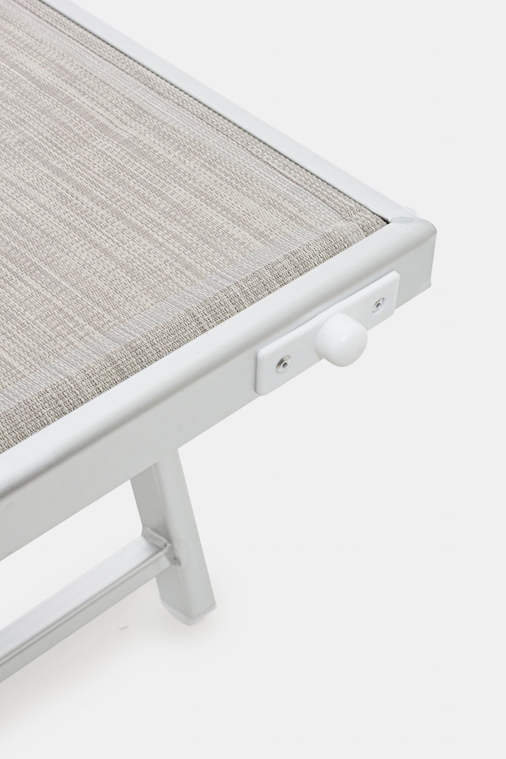 Lettino pieghevole da giardino Ocean Grigio (5)